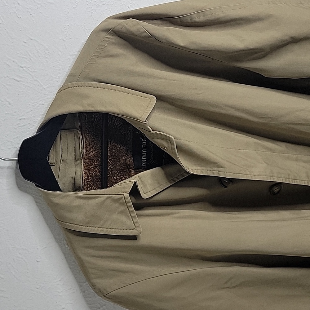 London Fog Tan Trench Coat